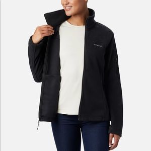 Columbia fleece jacket black